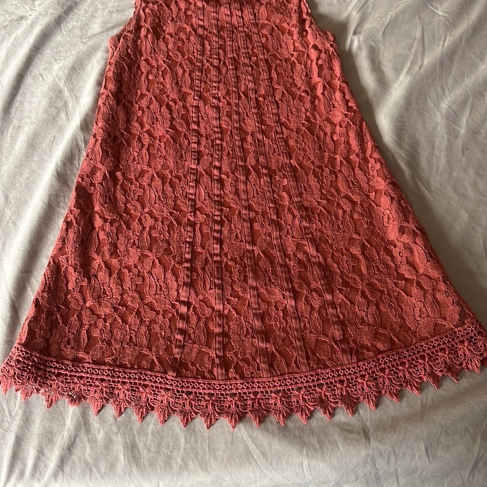 Xhilaration Lace Dress with Slip - Picture 6 of 7